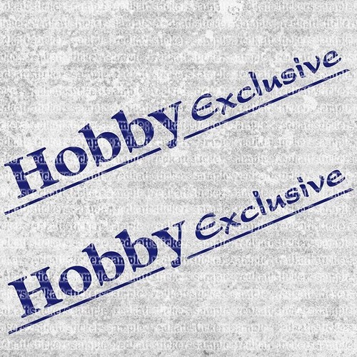 Hobby exclusive aufkleber - 2x,