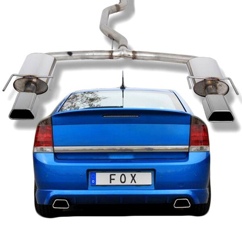 Fox duplex sportauspuff - duplex, je