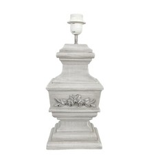 Stehlampe Lampenfuß grau, traumhafte Form Clayre & Eef