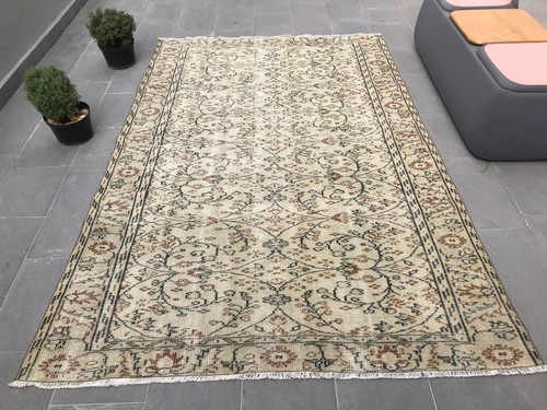 Vintage 4x8 fuß teppich - vintage,