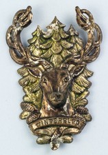 Stocknagel Stockschild Stockemblem - Winterberg / Hirsch