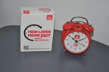 IG Metall Wecker in rot - Vintagestyle / Retrostyle  NEU ovp. IGM