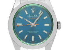 Rolex Milgauss Elektroblau
