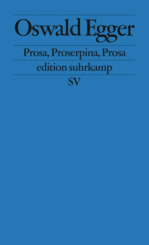 Prosa proserpina - proserpina,, |