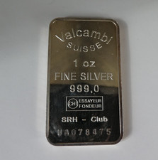 Silberbarren , Valcambi
