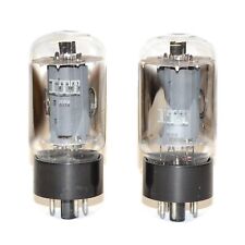 Matched Pair ITT 6L6GC (NOS) tubes/Röhren/matching code - TU000290