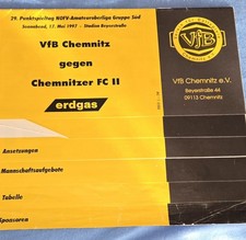 1996/97 Oberliga VFB Chemnitz - Chemnitzer FC II