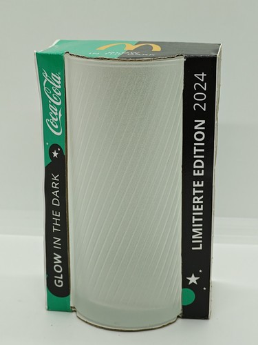 Coca cola trinkglas leuchtglas - coca,