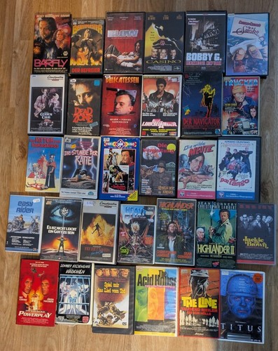 Vhs konvolut kult - vhs,