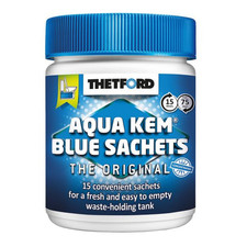 Thetford Aqua Kem Blue Sachets 15 Taps Toilettenchemie Camping Toilette 