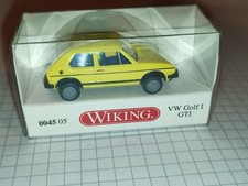 WIKING 004505/0045 05 H0,1:87 - VW Golf I GTI - lemongelb - 