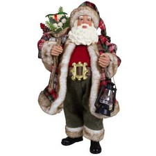 Weihnachtsmann 38cm Deko Figur