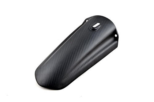Carbon matt frontfender - carbon,