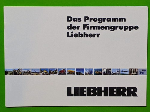 Liebherr programm kran - liebherr, raupe