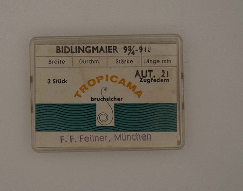 Aufzugsfeder für bifora - aufzugsfeder, cal