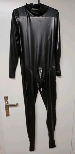 Latex gummi herren catsuit - gummi,