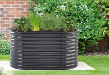 Hochbeet Silo oval 160 x 80 x