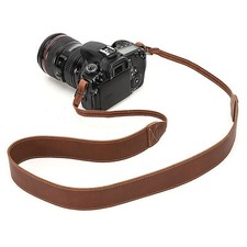 Kamera Nackenriemen Schultergurt Verstellbarer Premium Leder für DSLR SLR