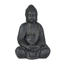 Buddha figur Feng Shui Statue Garten Skulptur Vintage Dekofigur wetterfest