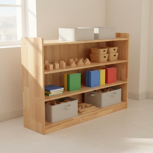 Kindergartenregal aus holz - kindergartenregal,