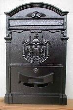 Briefkastenfabrik Wand Briefkasten Nostalgie Postkasten Alubriefkasten Bronze K