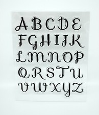 Großbuchstaben Alphabet klare