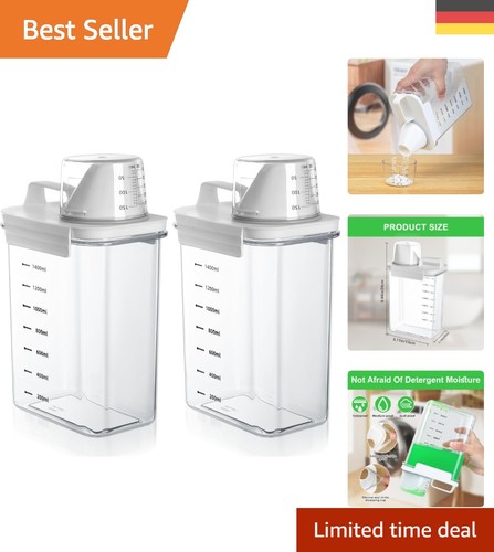 1800ml waschpulver spender mit - 1800ml,