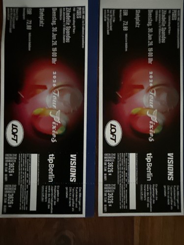 Pixies konzertkarten für den - konzertkarten,