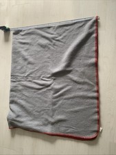 Butlers Decke Ca. 150 X  180 Cm Kuscheldecke Baumwolle Schlafdecke Grau Umhäkelt