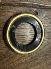 Berker Palazzo 109112 Gold Rahmen Marmor Schwarz für Einzelmontage