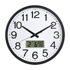 13" Wanduhr Uhr lautlos