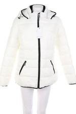 Blue Flame Puffer-Jacke Kapuze