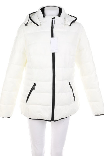 Blue flame puffer jacke kapuze - blue,