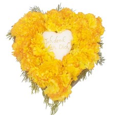 Grabgesteck Weidenherz D. 25cm