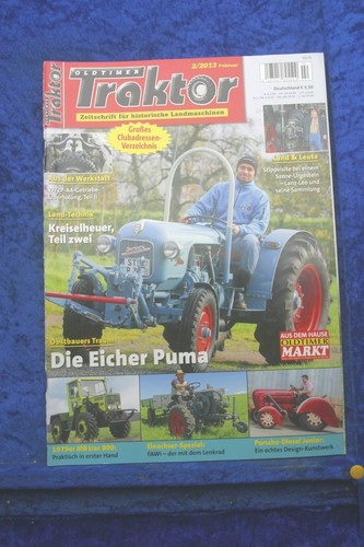Oldtimer traktor eicher - traktor, 2/13