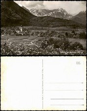 Ansichtskarte Ohlstadt Blick auf die Stadt - Fotokarte 1965