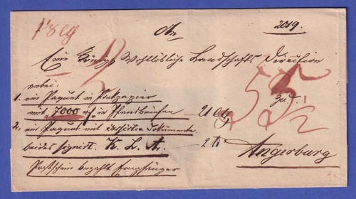Ostpreußen vorphila brief - ostpreußen, vorphila-brief
