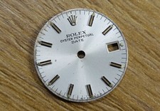 ORIGINAL ROLEX ZIFFERBLATT Lady Datejust Oyster Perpetual Date 6917 2030 silber