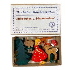 Antike Märchen Figuren Holz