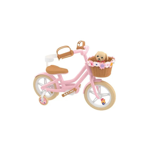 Baby born fahrrad mit welpen - born,