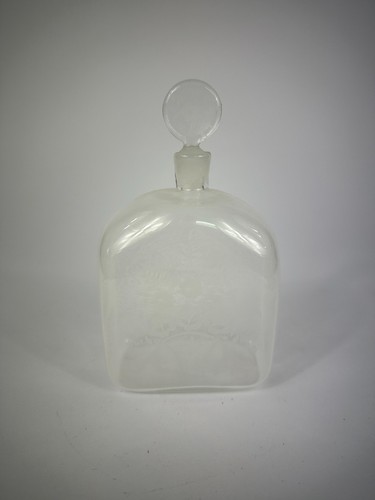 Antike glas flasche - glas,