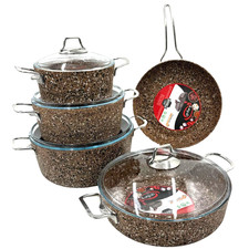 Granit Kochgeschirr Set