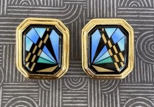 Michaela Frey Wien,  Modeschmuck Ohr Clips , Designer Schmuck