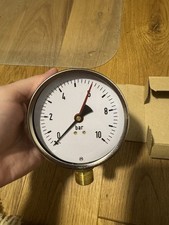 Manometer 0-10 bar Druckmesser