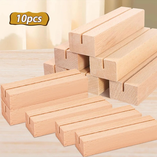 Holz-Tischkartenhalter
