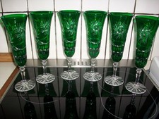 Sektgläser, Bleikristall