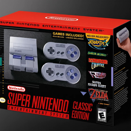 Retro snes classic mini - retro,