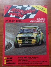 Rennsportwoche 23/1977 BMW E12