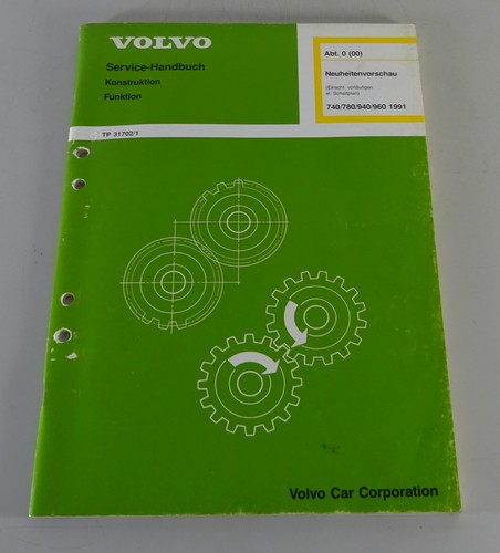 Werkstatthandbuch volvo 740 - werkstatthandbuch,