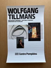 Wolfgang Tillmans - Centre Pompidou Paris 2025 - Ausstellungsplakat
